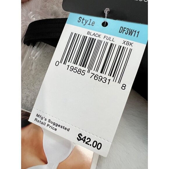 New Bali Size 36C One Smooth U Underwire Bra, Smoothing & Concealing Black - Picture 9 of 12